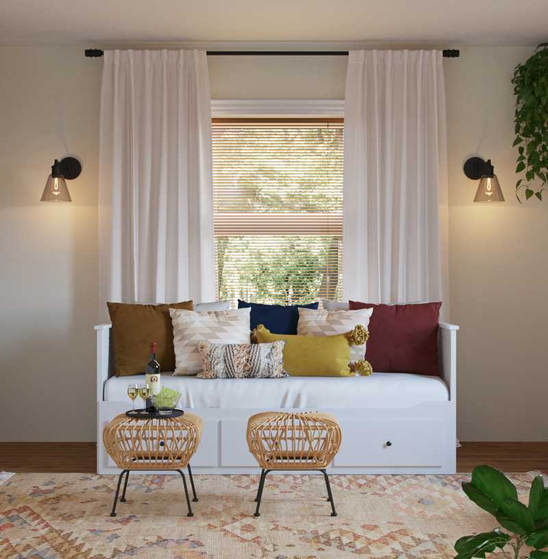 Modern, Bohemian Bedroom Design by Havenly Interior Designer Stacy