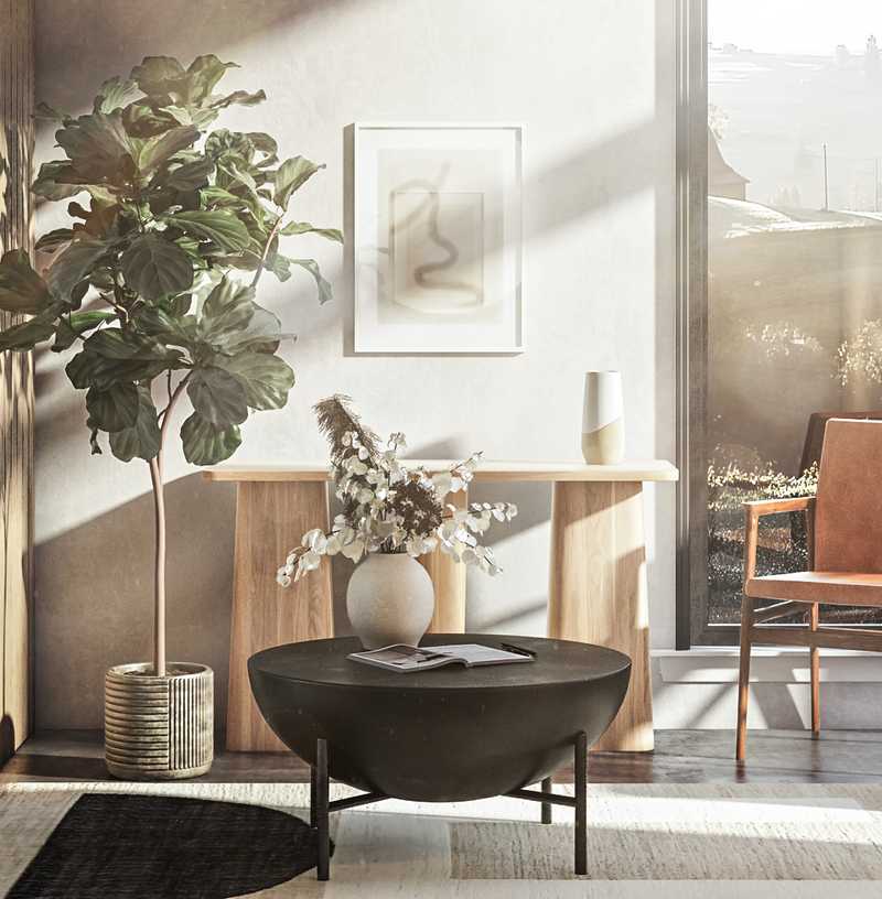 Contemporary, Modern, Scandinavian Living Room Design by Havenly Interior Designer Lyric