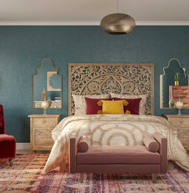 Global Bedroom Design by Havenly Interior Designer Bethany