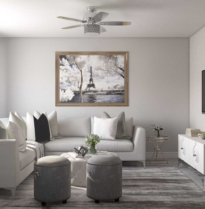 Contemporary, Modern, Minimal Living Room Design by Havenly Interior Designer Melisa
