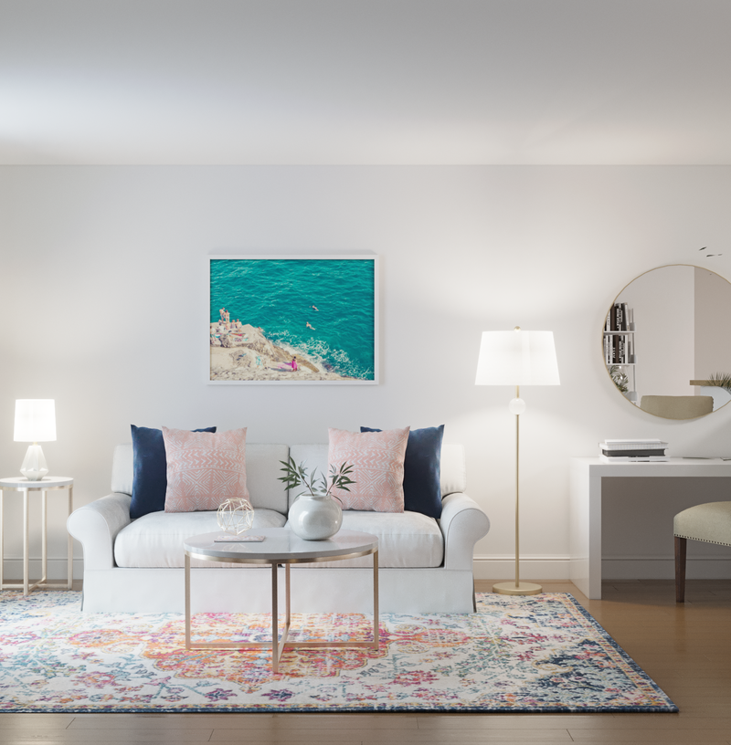 Modern, Glam Living Room Design by Havenly Interior Designer Paige