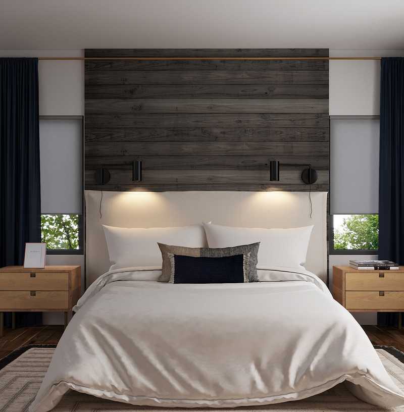Modern, Minimal Bedroom Design by Havenly Interior Designer Sydney