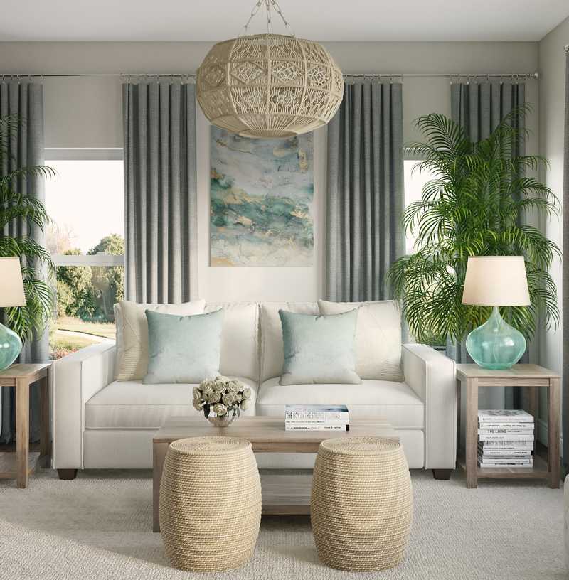 Classic Living Room Design by Havenly Interior Designer Karen
