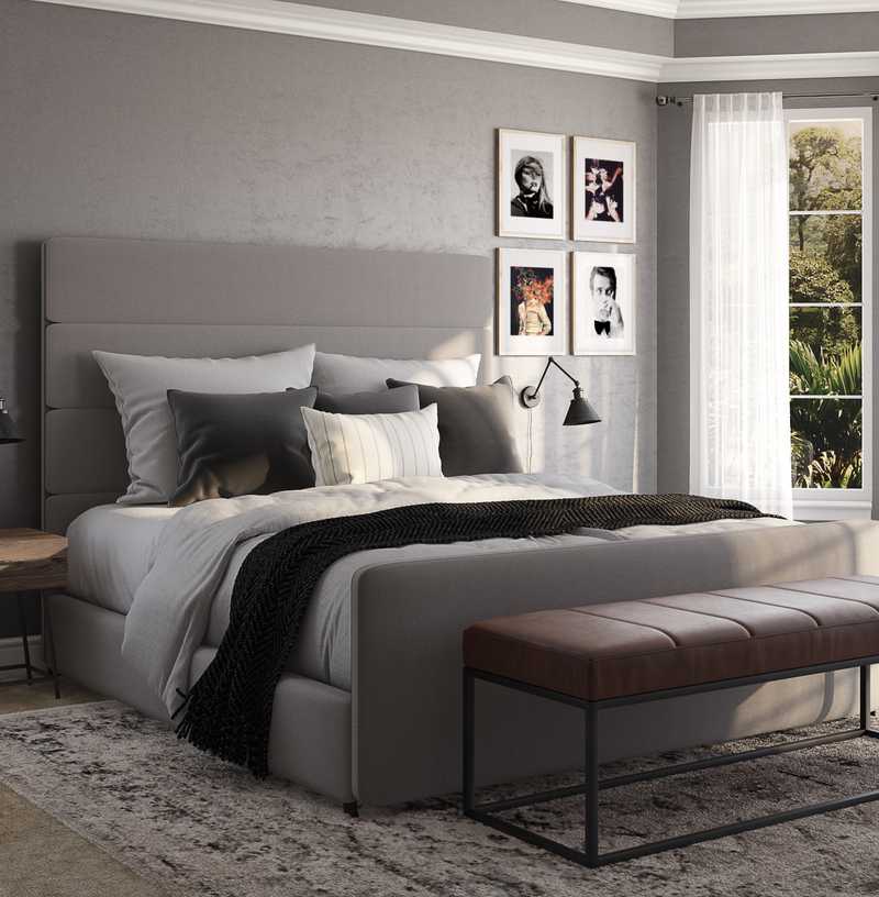 Modern, Rustic, Scandinavian Bedroom Design by Havenly Interior Designer Chelsea