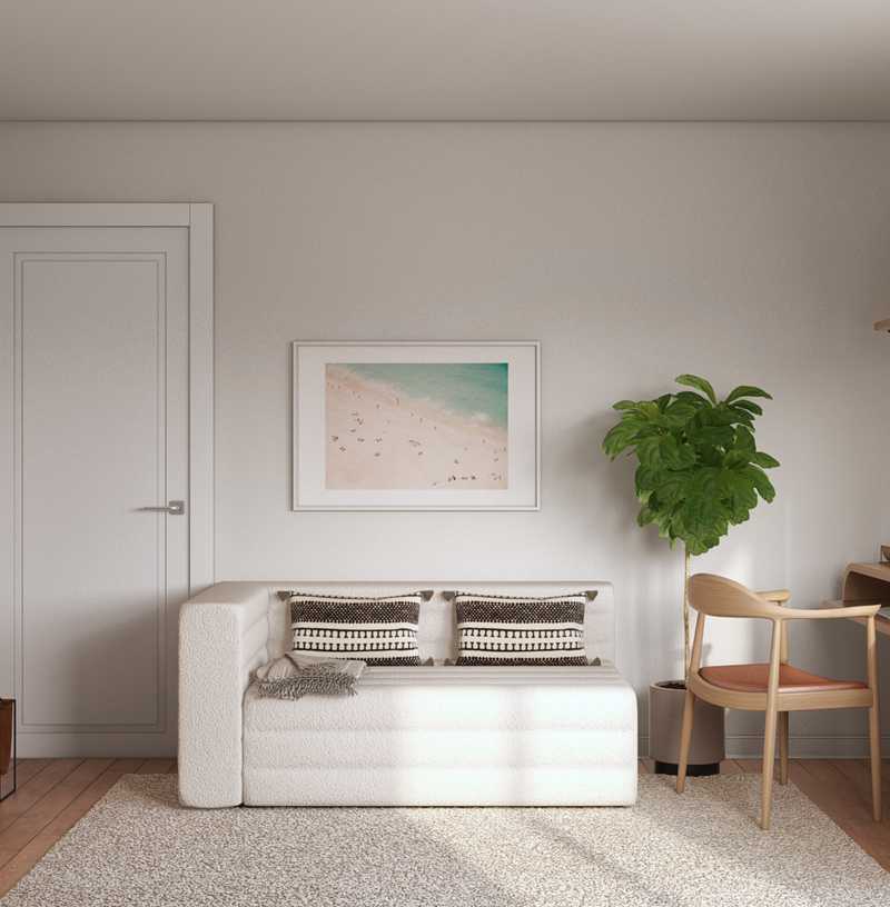 Minimal Office Design by Havenly Interior Designer Marty