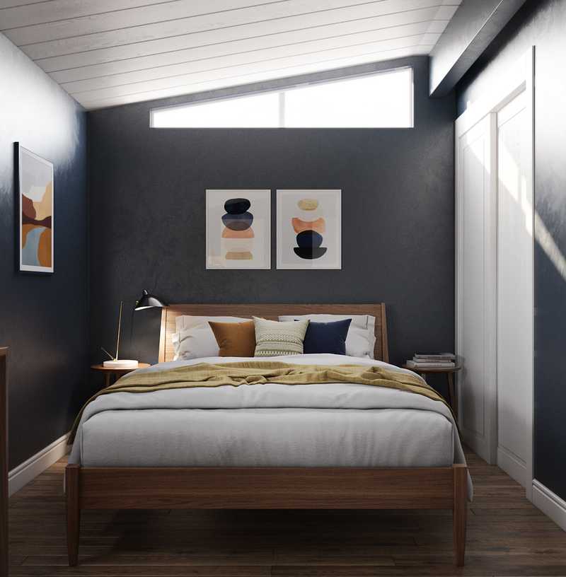 Contemporary, Midcentury Modern Bedroom Design by Havenly Interior Designer Isabelle