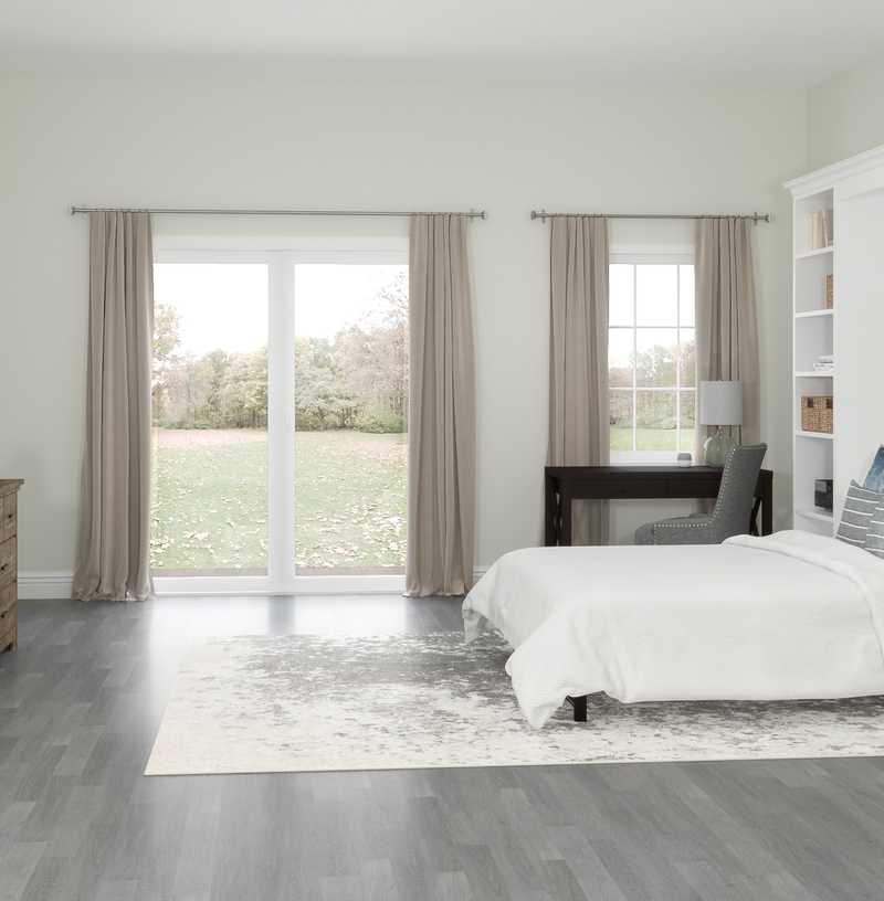 Contemporary, Modern, Transitional Bedroom Design by Havenly Interior Designer Gillian