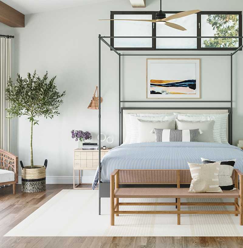 Modern, Global Bedroom Design by Havenly Interior Designer Brady