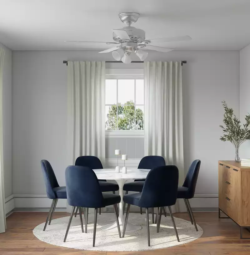 Contemporary, Modern, Minimal, Scandinavian Living Room Design by Havenly Interior Designer Katherine