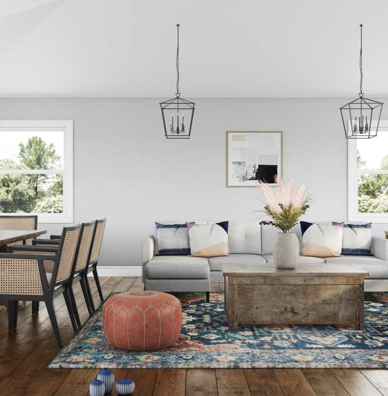 Living room store bench seat