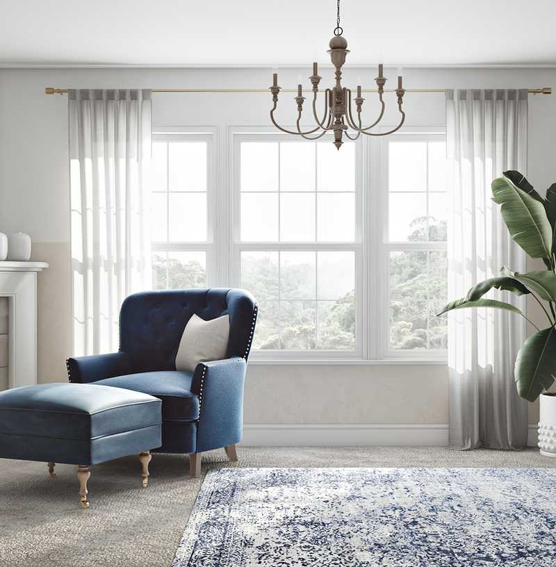 Coastal Bedroom Design by Havenly Interior Designer Ghianella