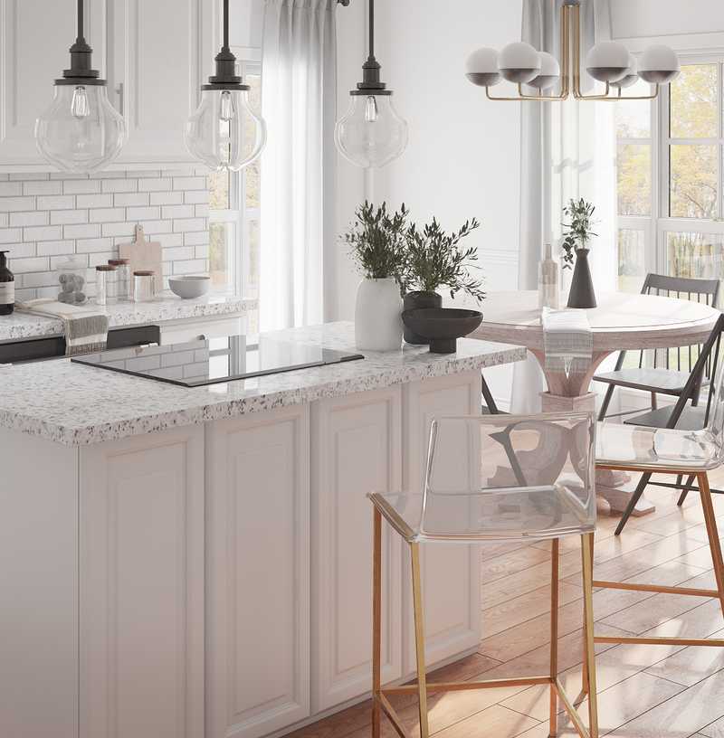 Modern, Farmhouse Kitchen Design by Havenly Interior Designer Namita