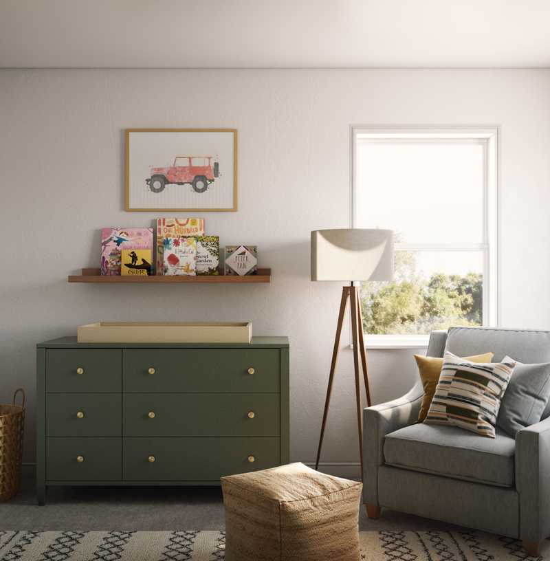 Classic, Transitional, Scandinavian Nursery Design by Havenly Interior Designer Kyla