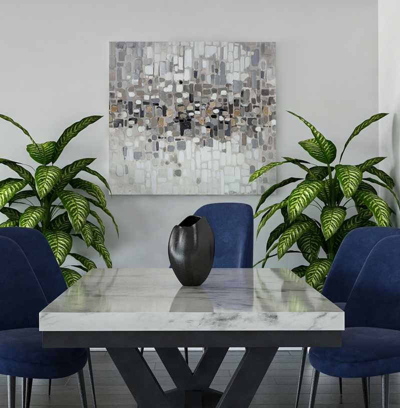 Glam Dining Room Design by Havenly Interior Designer Danielle