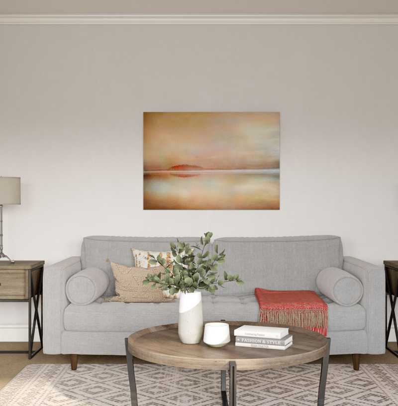 Minimal, Scandinavian Living Room Design by Havenly Interior Designer Allison