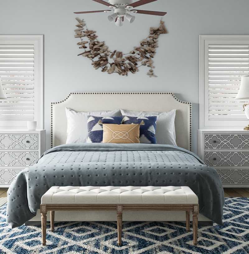 Classic, Coastal Bedroom Design by Havenly Interior Designer Austin