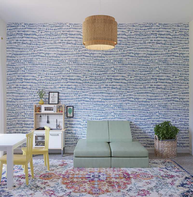 Bohemian, Midcentury Modern Other Design by Havenly Interior Designer Michelle