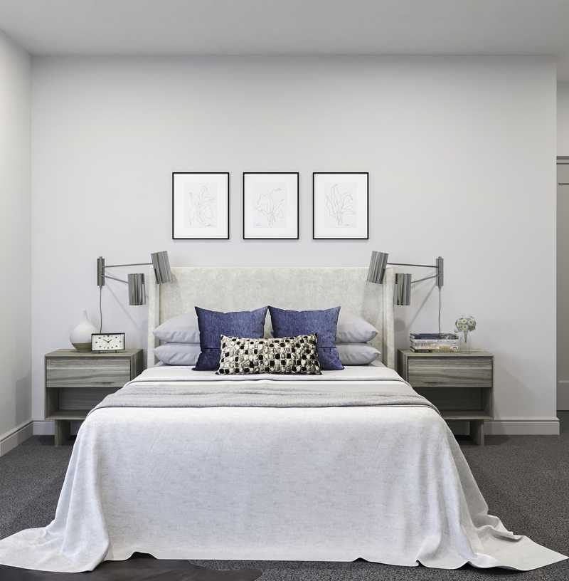 Classic, Bohemian Bedroom Design by Havenly Interior Designer Alexis