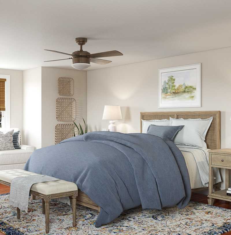 Classic, Midcentury Modern Bedroom Design by Havenly Interior Designer Marsha