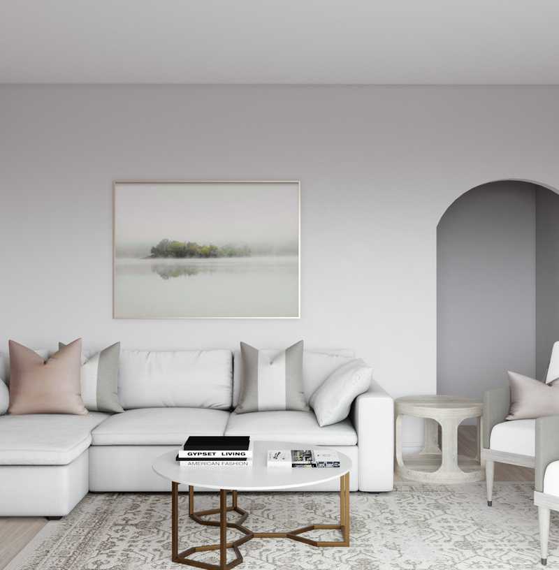 Classic Living Room Design by Havenly Interior Designer Sarah