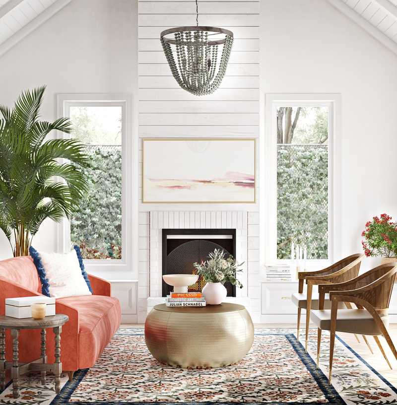 Eclectic, Bohemian, Glam Design by Havenly Interior Designer Heather