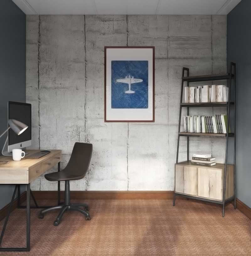 Modern, Industrial Office Design by Havenly Interior Designer Sydney