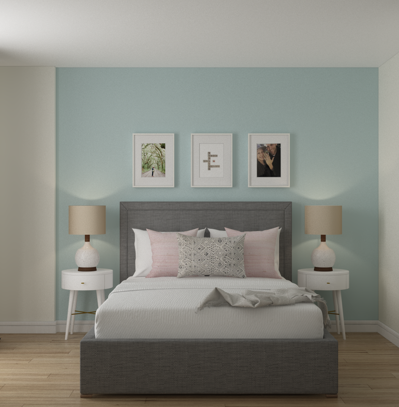 Contemporary, Glam Bedroom Design by Havenly Interior Designer Lindsey