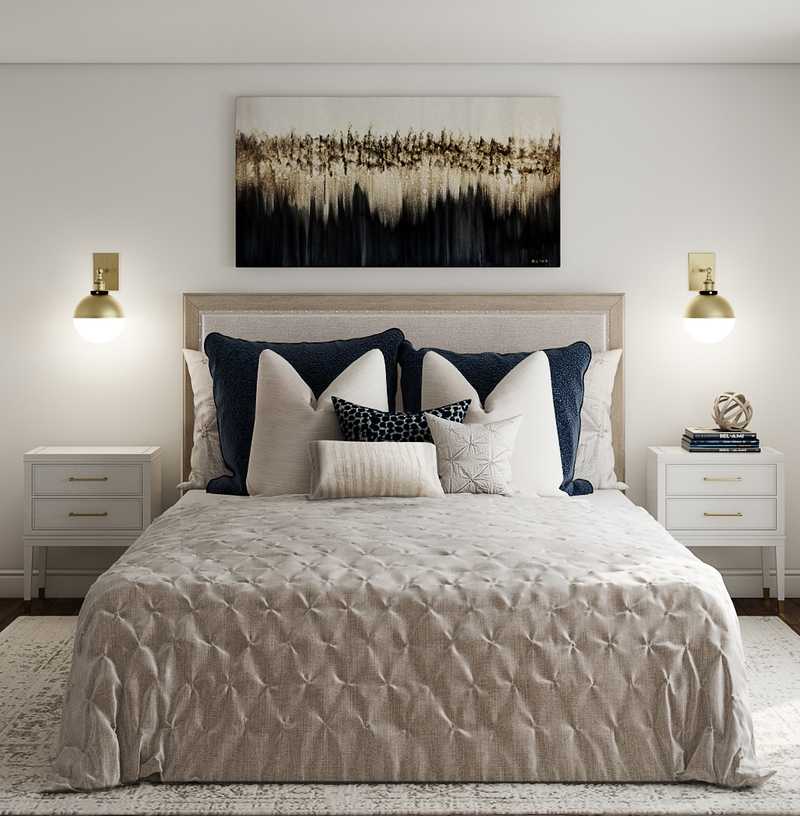 Contemporary, Modern, Classic, Classic Contemporary Bedroom Design by Havenly Interior Designer Dezirae