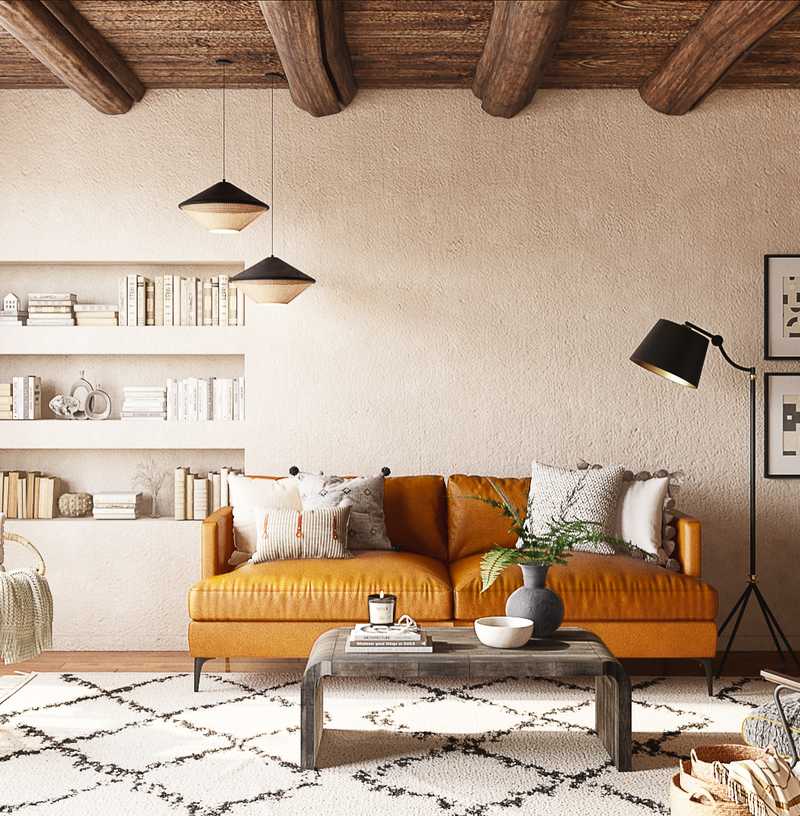 Eclectic, Bohemian, Scandinavian Design by Havenly Interior Designer Heather