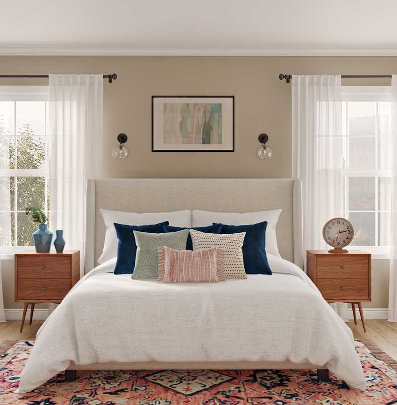 Modern, Minimal Bedroom Design by Havenly Interior Designer Rebecca