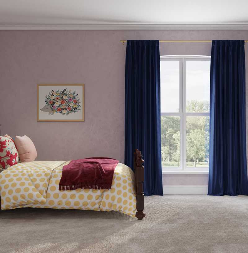 Eclectic Bedroom Design by Havenly Interior Designer Michelle