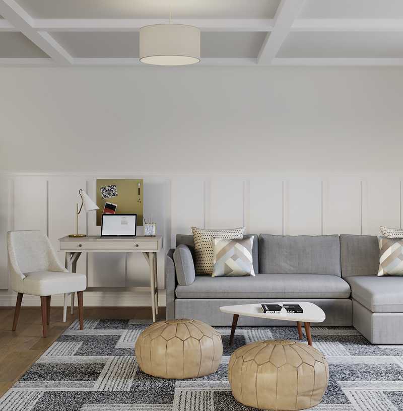 Bohemian, Midcentury Modern, Minimal, Scandinavian Other Design by Havenly Interior Designer Megan