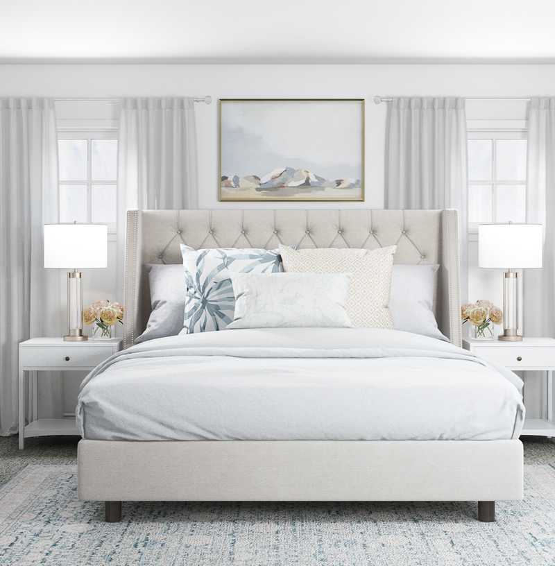 Glam, Traditional Bedroom Design by Havenly Interior Designer Nicole