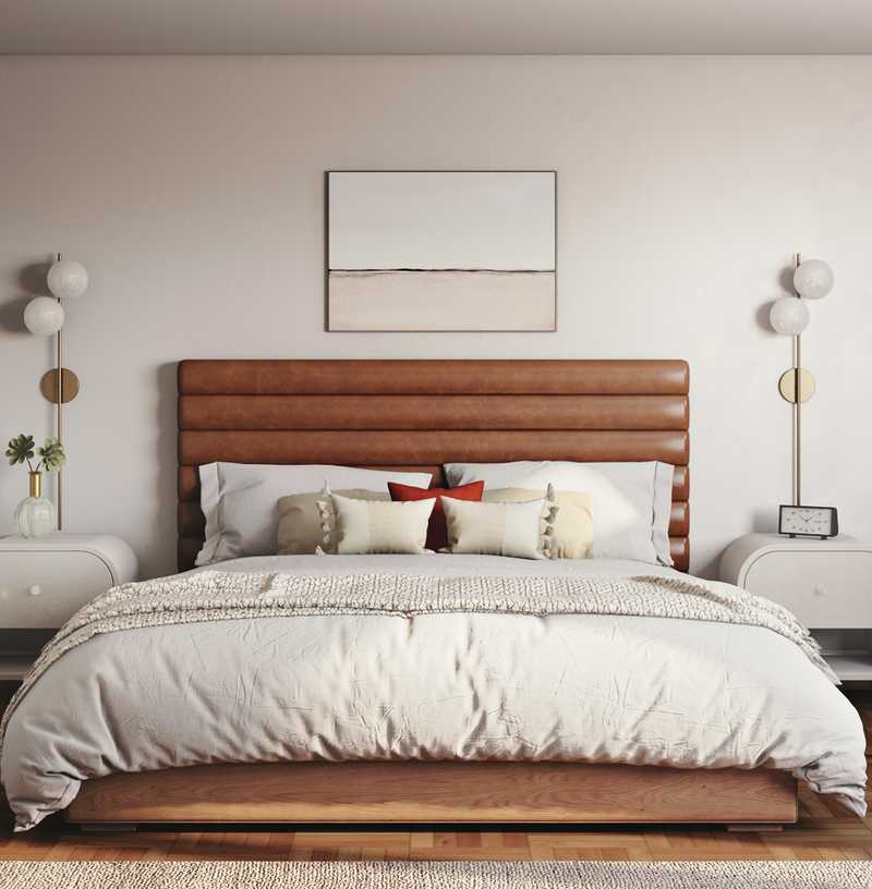 Bohemian, Transitional Bedroom Design by Havenly Interior Designer Isabella