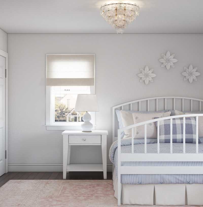 Glam, Preppy Nursery Design by Havenly Interior Designer Sara