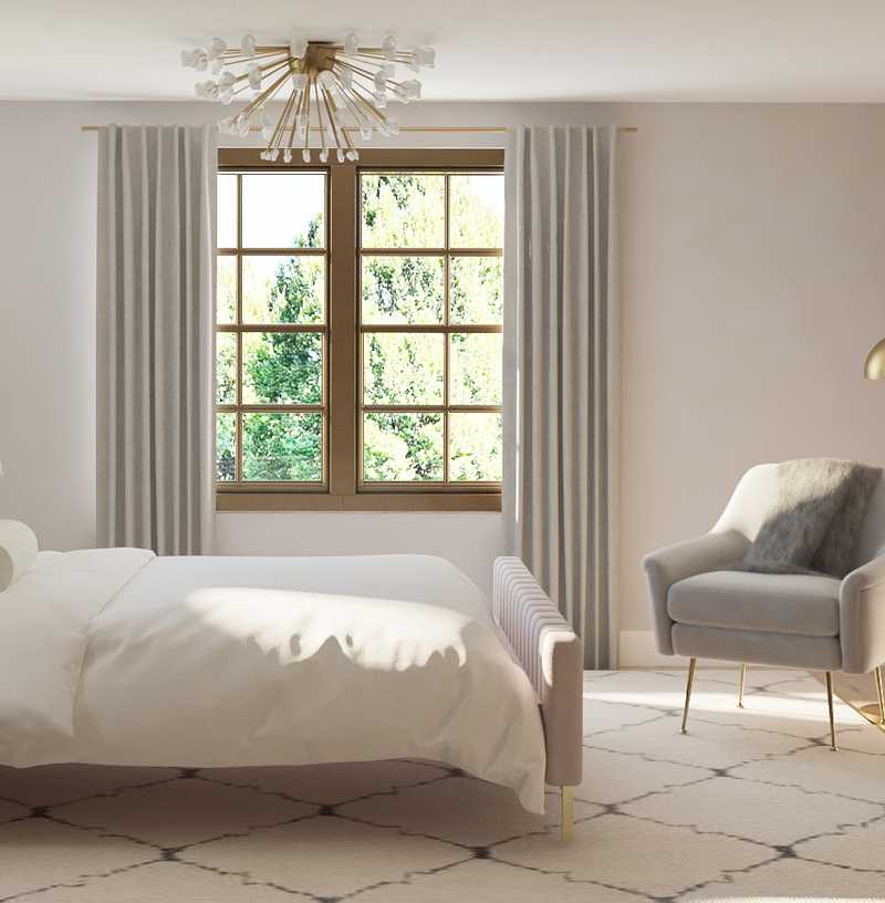 Modern, Glam Bedroom Design by Havenly Interior Designer Emily