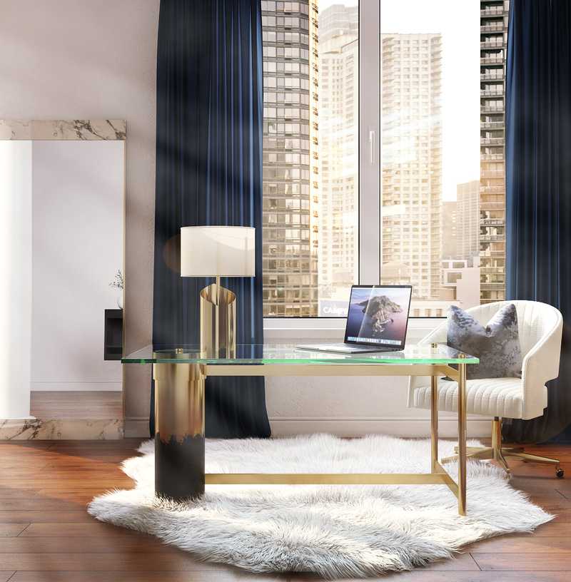 Modern, Glam Dining Room Design by Havenly Interior Designer Pradnya