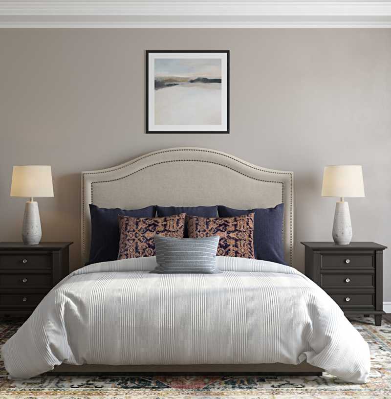 Classic, Traditional Bedroom Design by Havenly Interior Designer Kristine