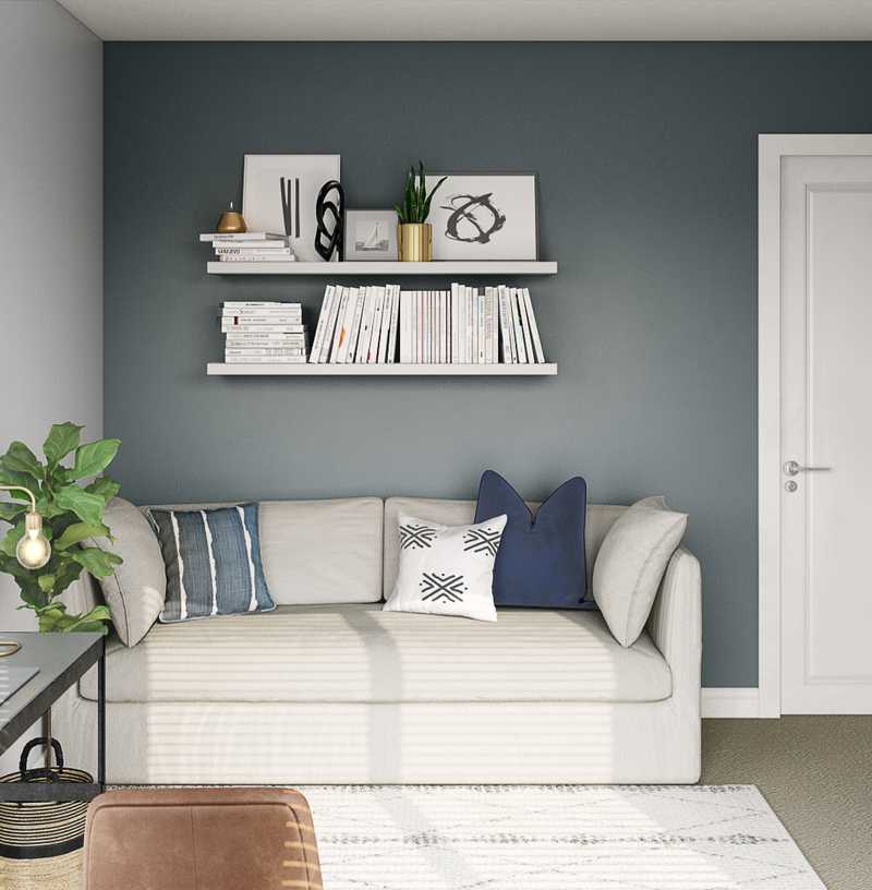 Contemporary Office Design by Havenly Interior Designer Lydia