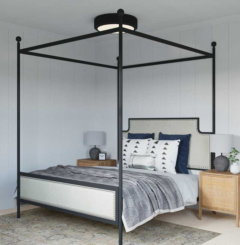 Classic, Eclectic Bedroom Design by Havenly Interior Designer Kelsey