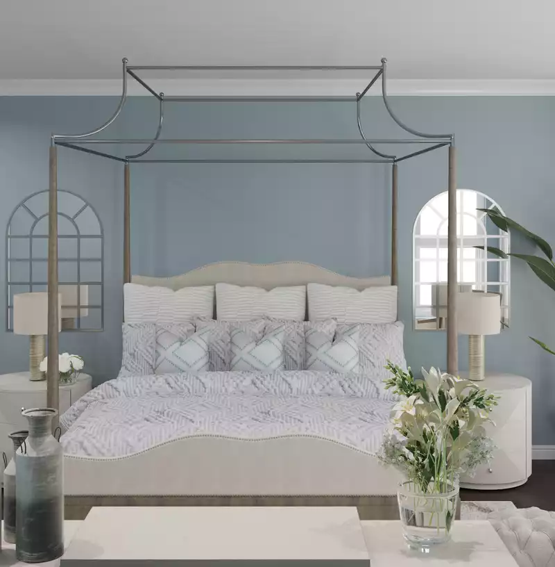 Transitional Bedroom Design by Havenly Interior Designer Alissa