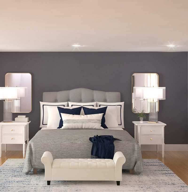 Classic, Transitional Bedroom Design by Havenly Interior Designer Katie