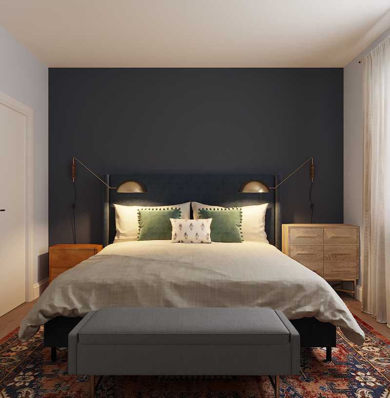 Modern, Midcentury Modern Bedroom Design by Havenly Interior Designer Michelle