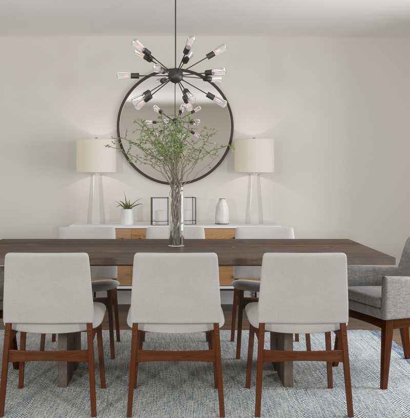 Modern Dining Room Design by Havenly Interior Designer Amy