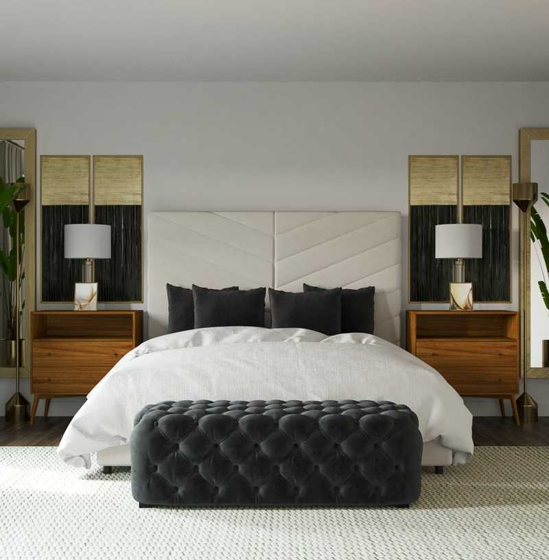 Eclectic Bedroom Design by Havenly Interior Designer Julio