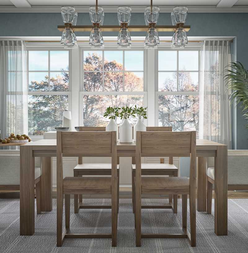 Contemporary Dining Room Design by Havenly Interior Designer James