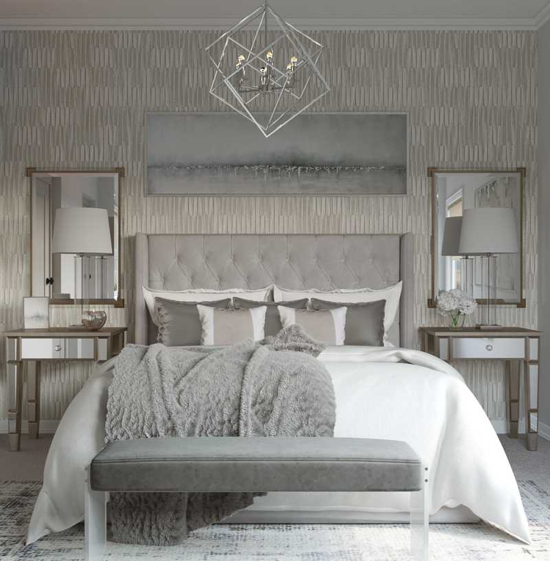 Contemporary, Modern Bedroom Design by Havenly Interior Designer Karen
