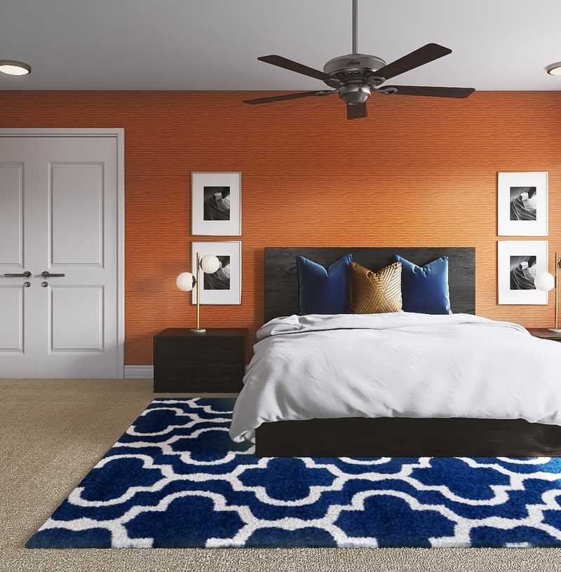 Modern, Glam Bedroom Design by Havenly Interior Designer Nicolle