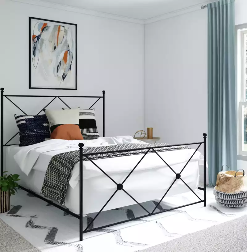 Contemporary, Modern, Glam Bedroom Design by Havenly Interior Designer Apoovra