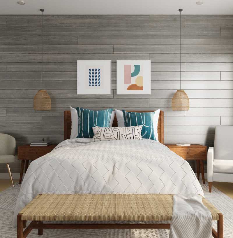 Modern, Classic Bedroom Design by Havenly Interior Designer Jessie